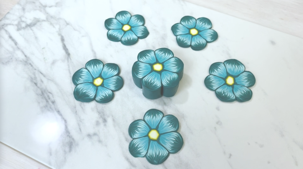 Making a Polymer Clay Flower Cane (tutorial)